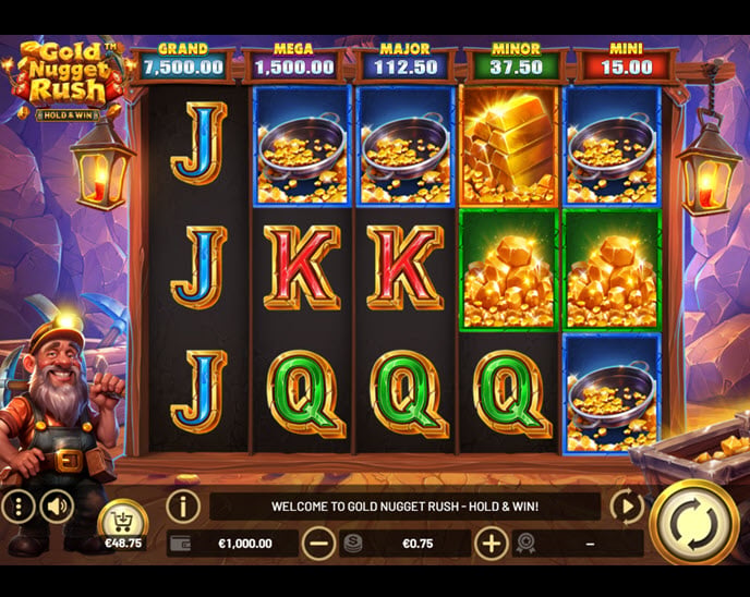 gold nugget rush