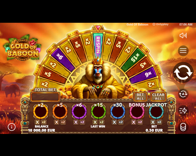 gold of baboon
