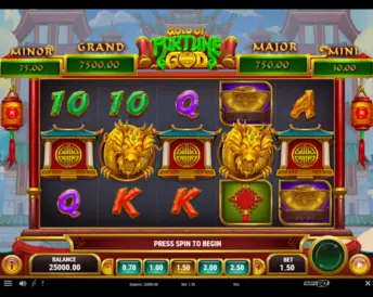 Gold of Fortune God