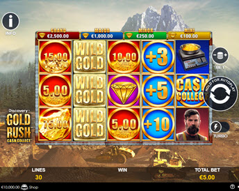 gold rush cash collect