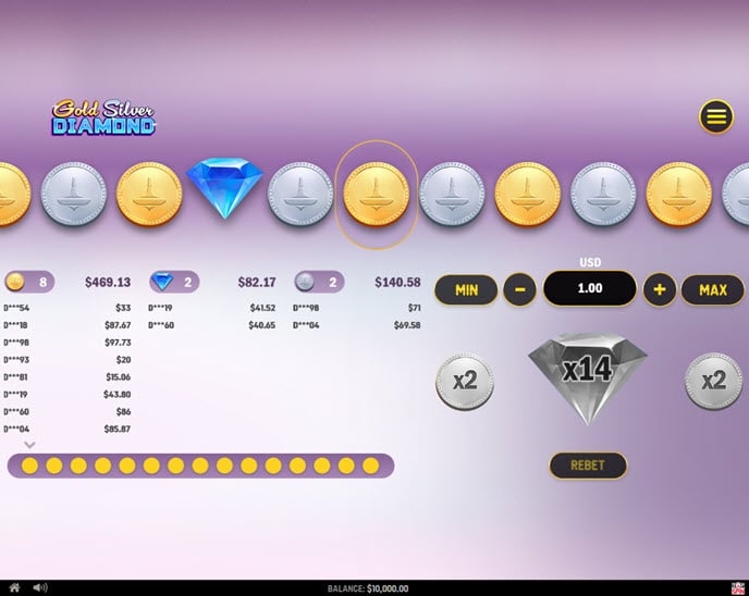 gold silver diamond