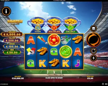 Gold Trio: Football!