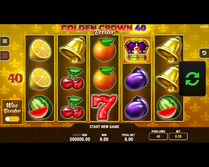 golden crown 40 booster