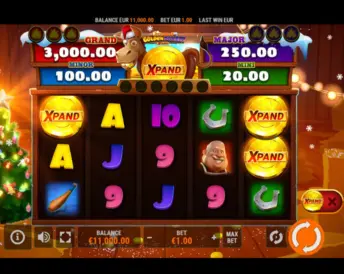 Golden Donkey Christmas Xpand