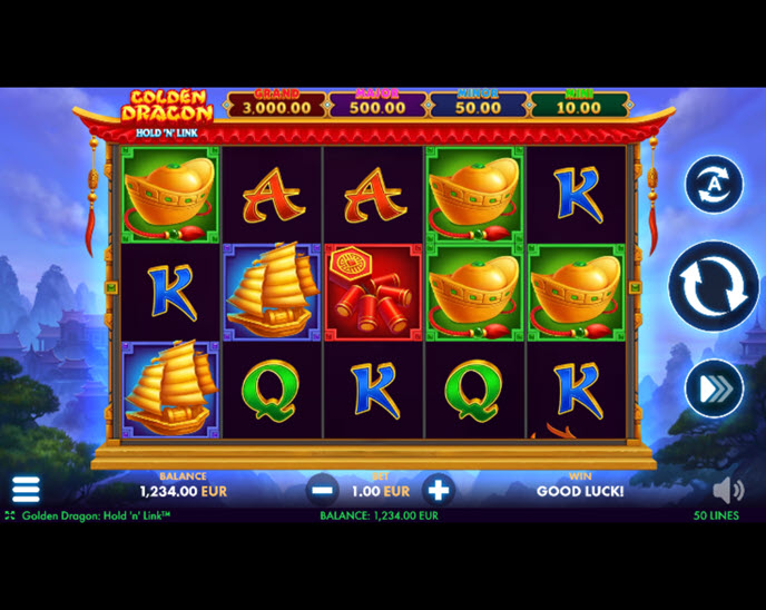 golden dragon hold ‘n’ link