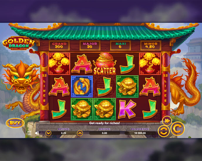 golden dragon (zillion games)
