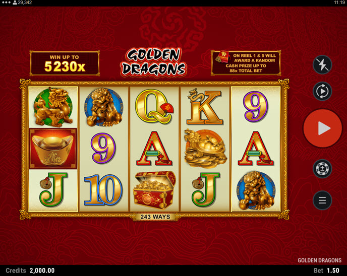 golden dragons