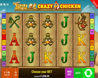 golden egg of crazy chicken