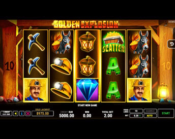 golden explosion