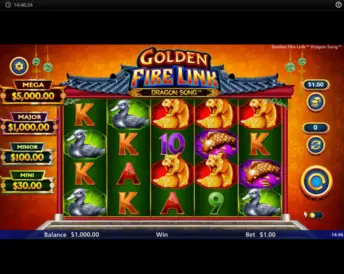 Golden Fire Link Dragon Song