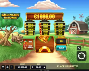 Golden Gals Cash Tower
