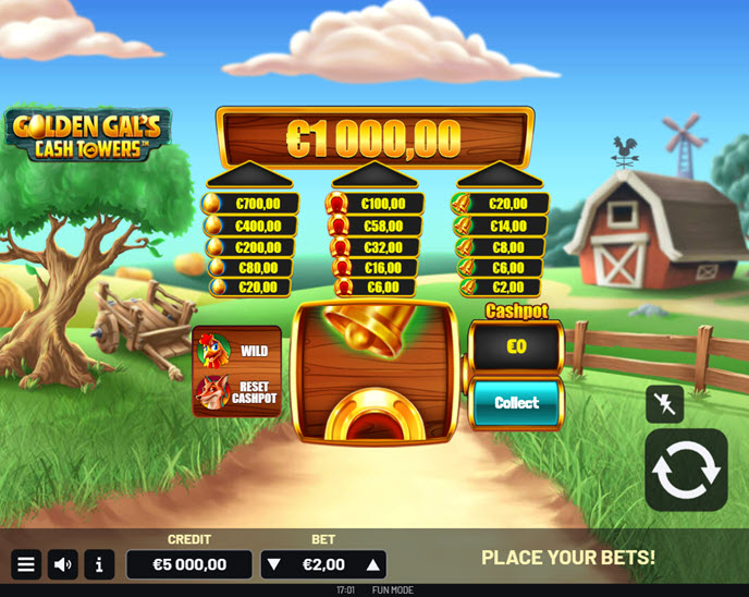 golden gals cash tower
