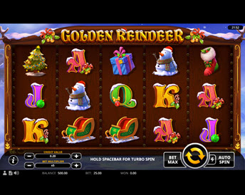 golden reindeer