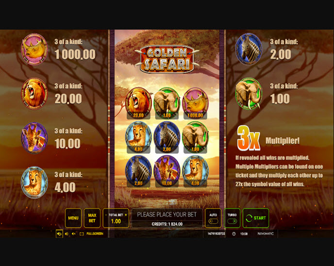 golden safari