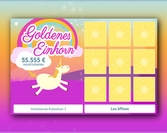 goldenes einhorn