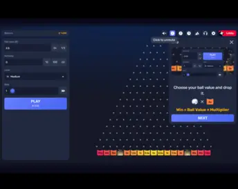 gravity plinko