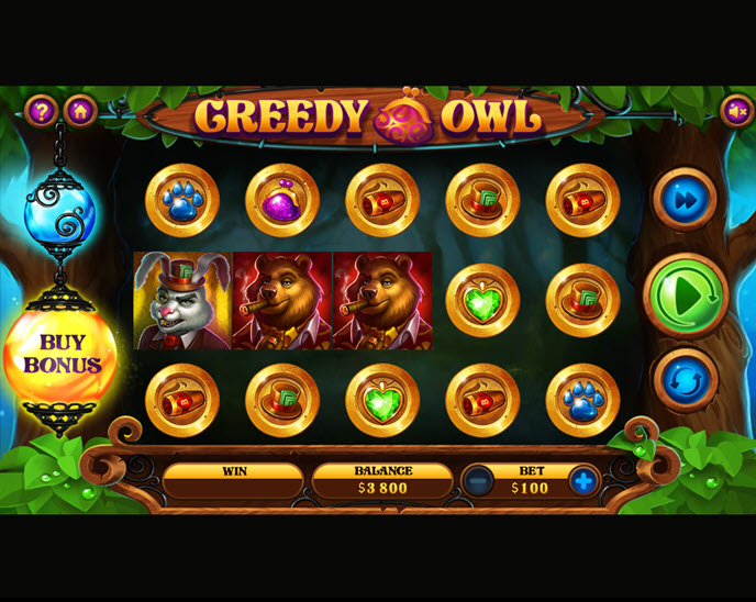 greedy owl