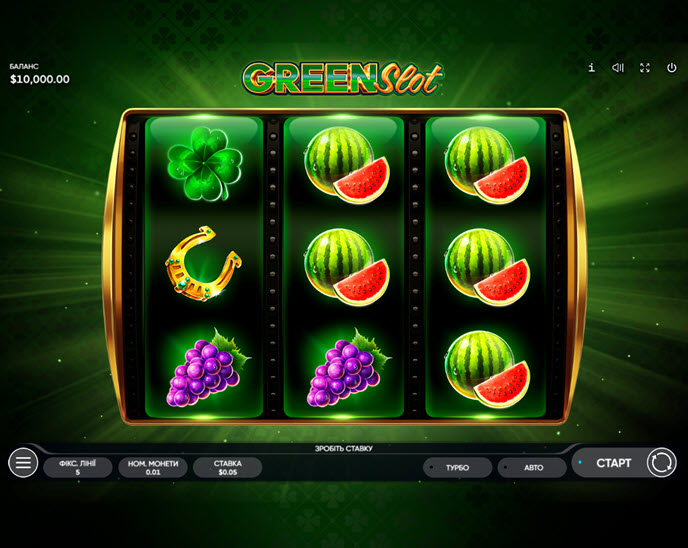 green slot