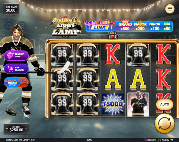 gretzky light the lamp