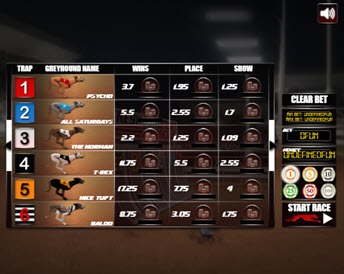 greyhound racing (urgent games)
