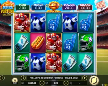 Gridiron Fortune Hold & Win