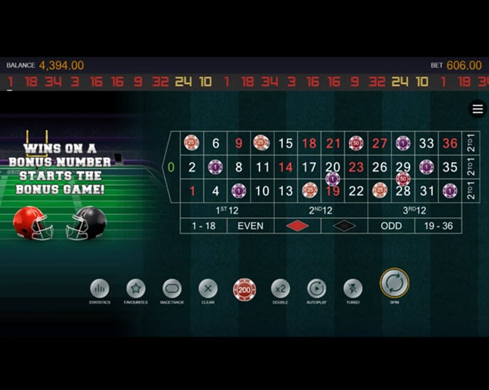gridiron roulette