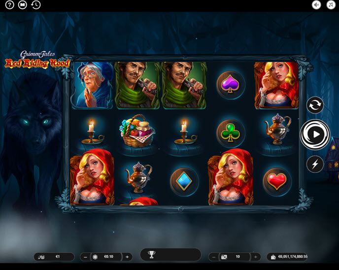 grimm tales red riding hood