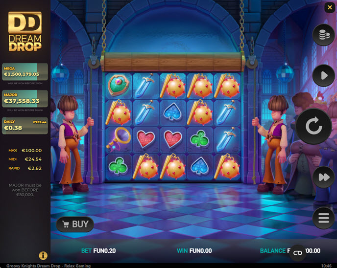 groovy knights dream drop