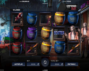 gunpowder slot