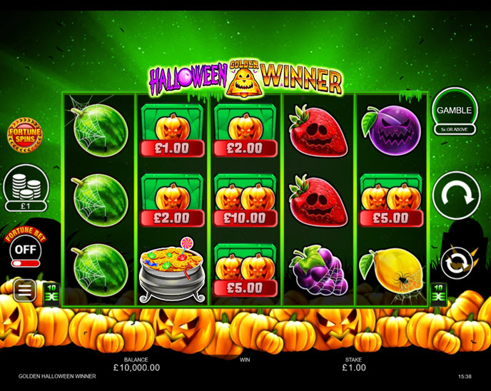 halloween golden winner
