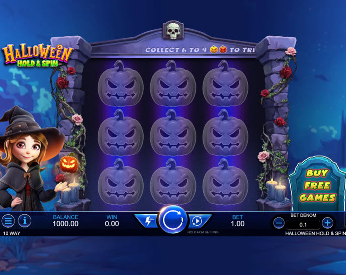 halloween hold & spin