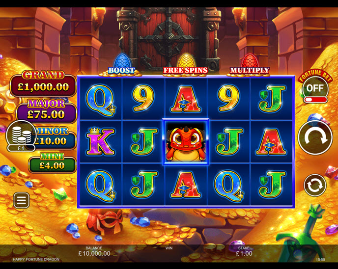 happy fortune dragon