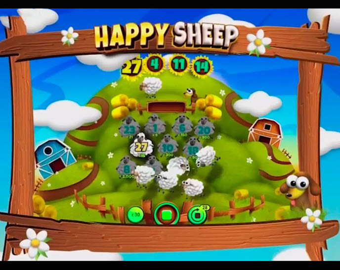happy sheep