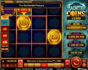 Haunted Coins X1000