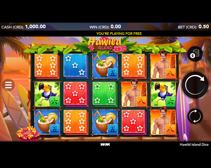 hawild island dice