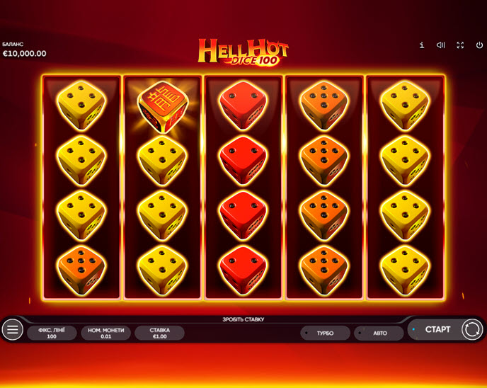 hell hot dice 100
