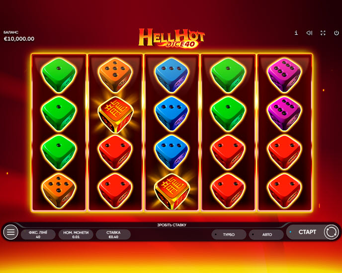 hell hot dice 40