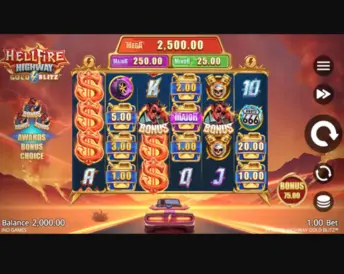 Hellfire Highway Gold Blitz
