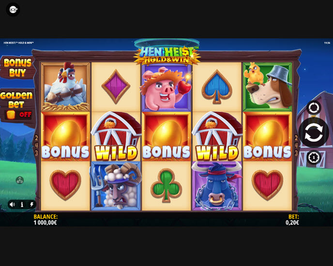 hen heist hold & win