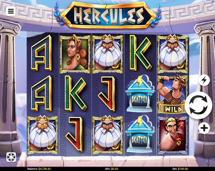 hercules on mount olympus