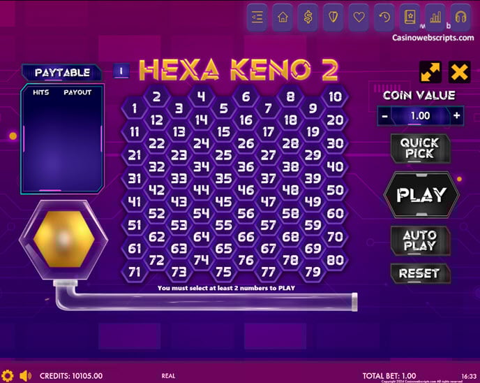 hexa keno 2