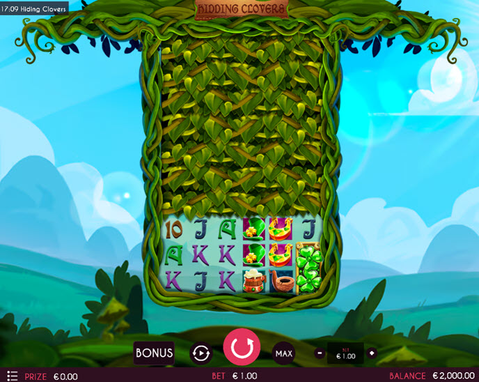 hiding clovers