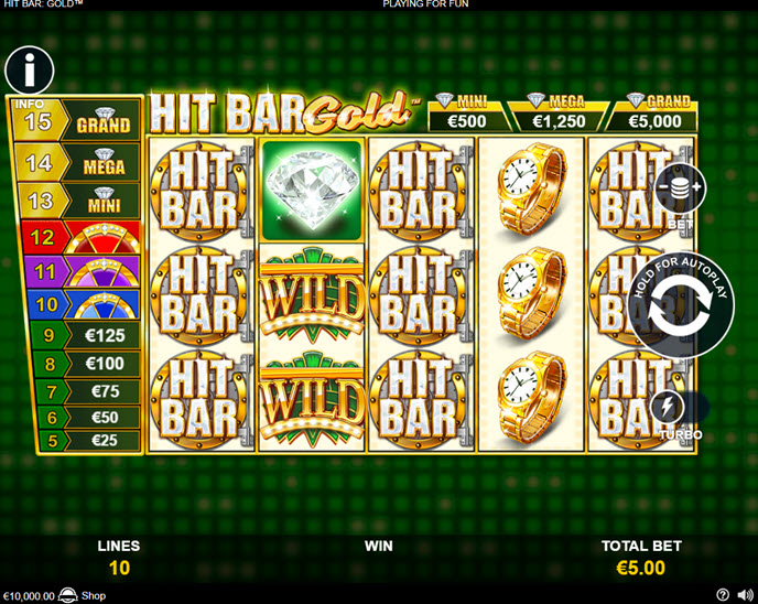 hit bar gold
