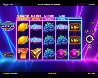 Hold & Spin Multiplier Rush