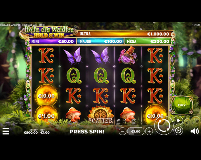 holla die waldfee: hold & win