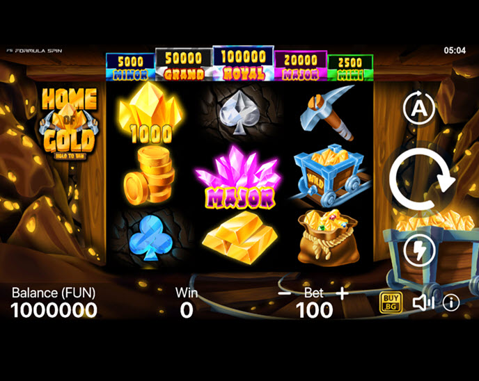 home of gold: hold to win