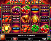 hot 7’s x 2