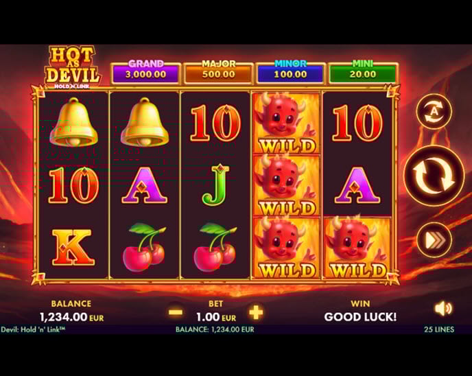 hot as devil