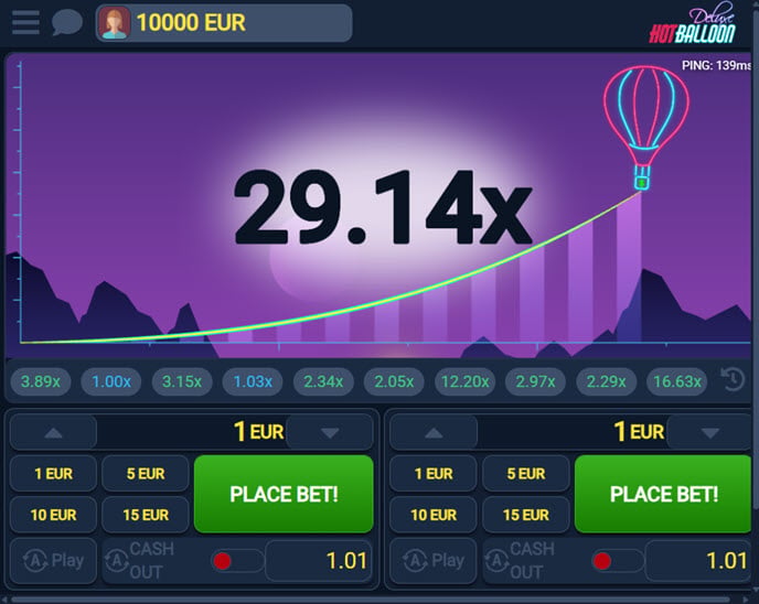 hot balloon deluxe
