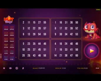 Hot Bingo (Darwin Gaming)